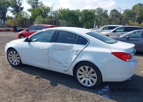 2011 Buick Regal Cxl Turbo Russelsheim из США, поврежденный, VIN W04G15GV8B1094081